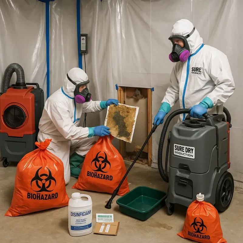 Contaminated Water Handling Protocols process in Califon, NJ