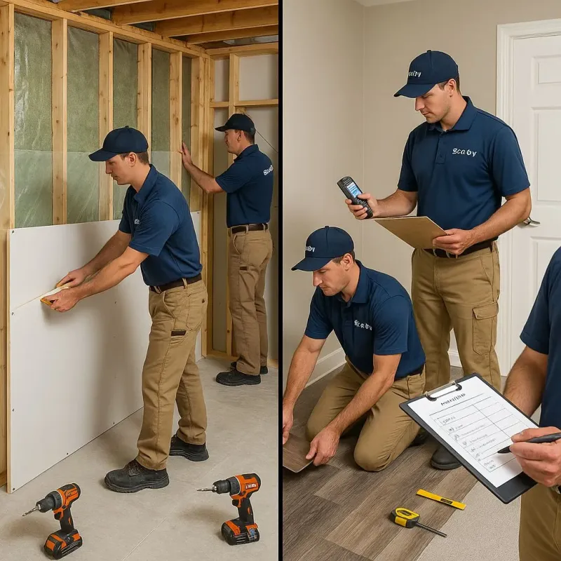 Repairs and Reconstruction process in Califon, NJ